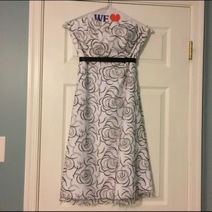 David's Bridal | Mid-Calf Strapless Dress, 10